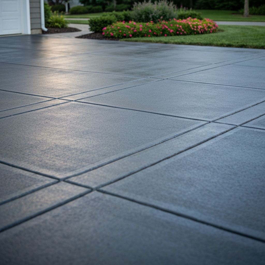 After Driveway Resurfacing